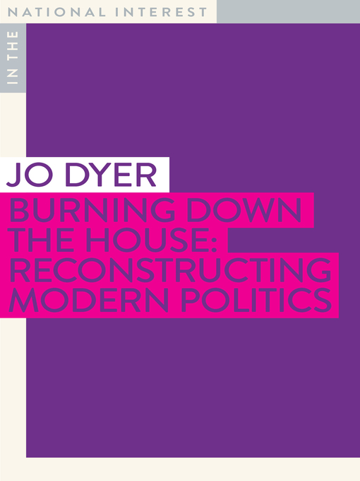 Title details for Burning Down the House by Jo Dyer - Available